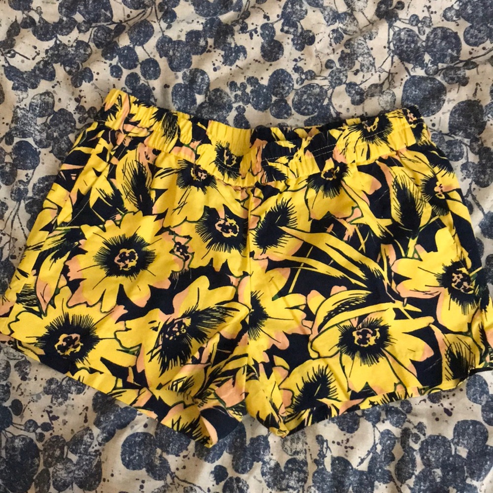 Jcrew floral shorts